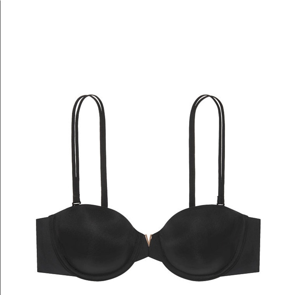 VS Strapless Black Bra 34 DDD